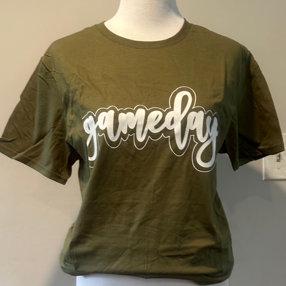 Jerzees Olive Green Gameday T-Shirt